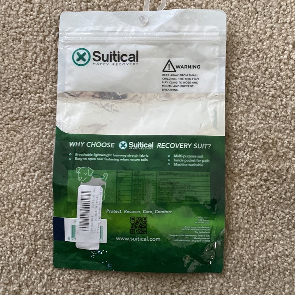 Suitical Dog Recovery Suit - Picture 4 of 7